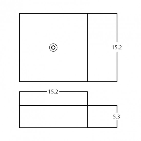 15.2-in. W Bathroom Vessel Sink_AI-28550