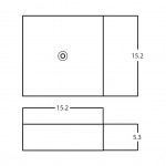15.2-in. W Bathroom Vessel Sink_AI-28551
