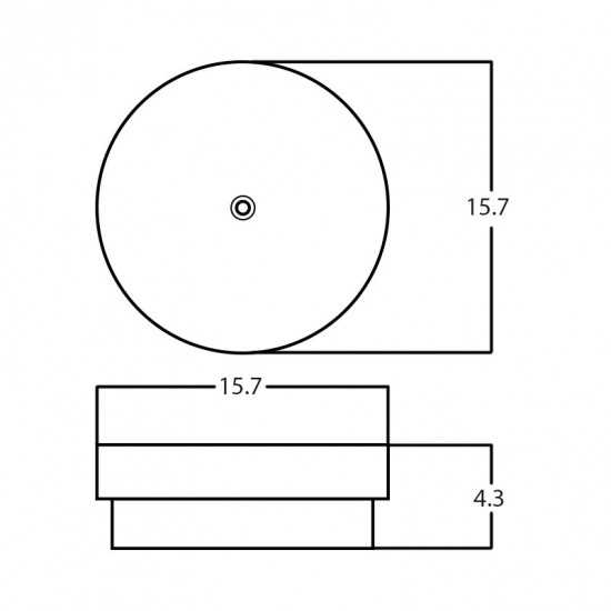 15.7-in. W Bathroom Vessel Sink_AI-28552