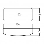 27.8-in. W Bathroom Vessel Sink_AI-28633