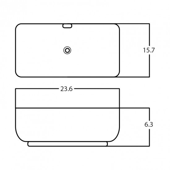 23.6-in. W Bathroom Vessel Sink_AI-28573