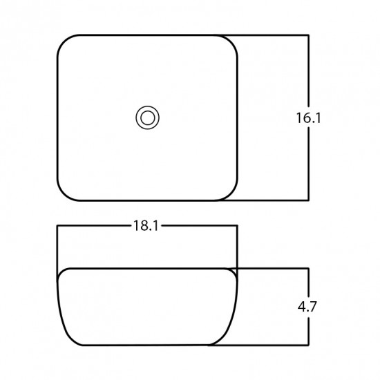 18.1-in. W Bathroom Vessel Sink_AI-28580