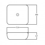 15.4-in. W Bathroom Vessel Sink_AI-28581