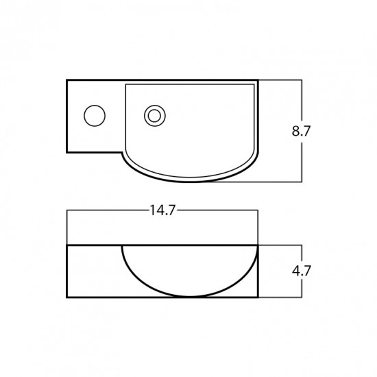 14.7-in. W Bathroom Vessel Sink_AI-28585