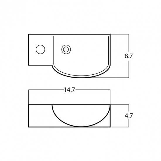 14.7-in. W Bathroom Vessel Sink_AI-28586