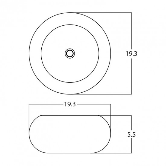 19.3-in. W Bathroom Vessel Sink_AI-28666