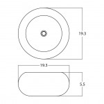 19.3-in. W Bathroom Vessel Sink_AI-28678