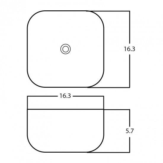 16.3-in. W Bathroom Vessel Sink_AI-28667