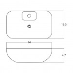 24-in. W Bathroom Vessel Sink_AI-28669