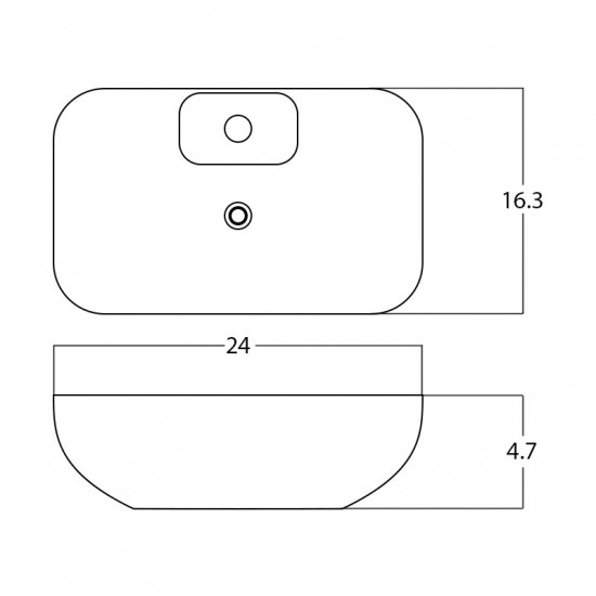 24-in. W Bathroom Vessel Sink_AI-28669