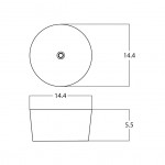 14.4-in. W Bathroom Vessel Sink_AI-28672