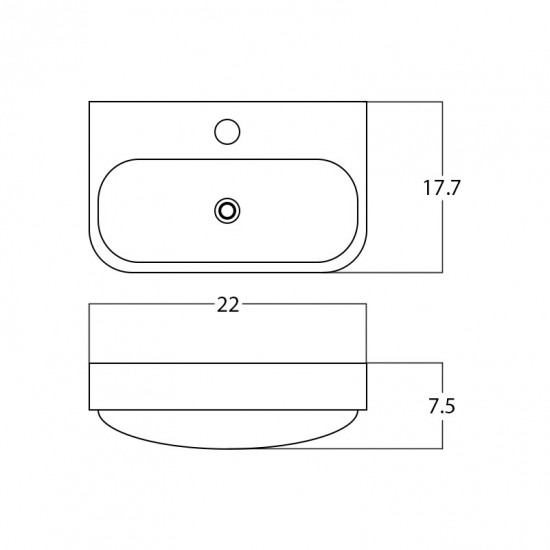 22-in. W Bathroom Vessel Sink_AI-28673