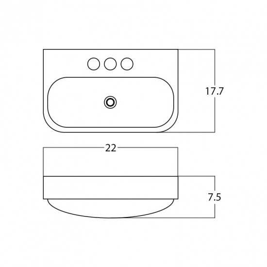 22-in. W Bathroom Vessel Sink_AI-28684