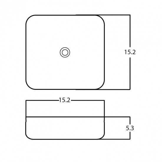 15.2-in. W Bathroom Vessel Sink_AI-28675