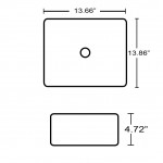 13.66-in. W Bathroom Vessel Sink_AI-29098