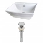 19.75-in. W Bathroom Vessel Sink Set_AI-14785