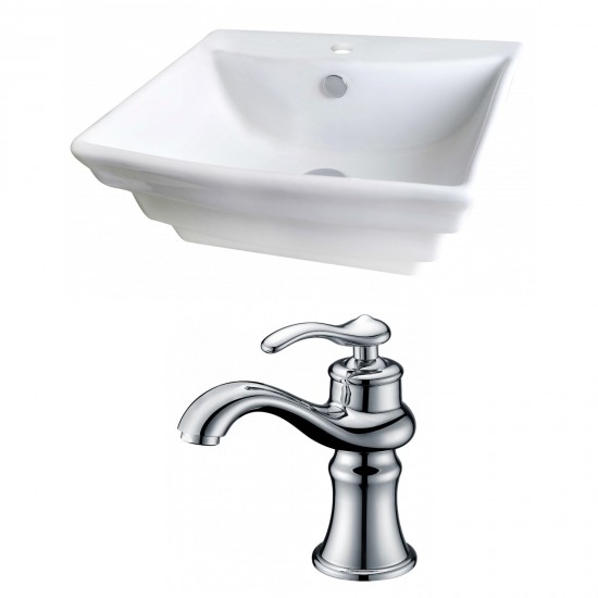 19.75-in. W Bathroom Vessel Sink Set_AI-14910