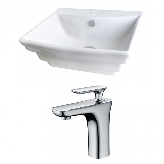 19.75-in. W Bathroom Vessel Sink Set_AI-14912