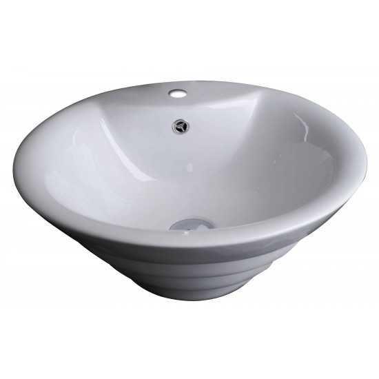 19.25-in. W Bathroom Vessel Sink Set_AI-14918