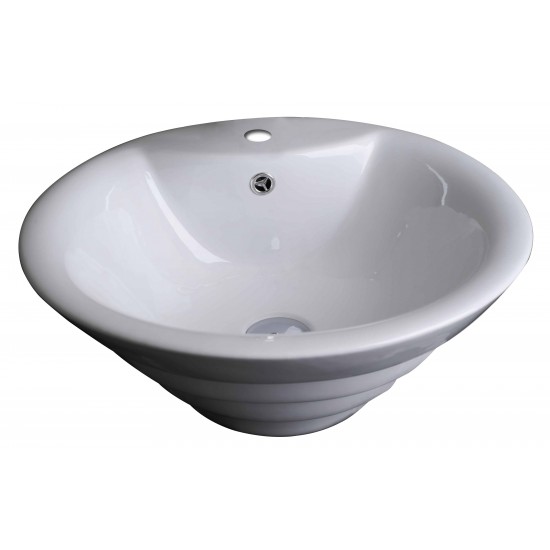 19.25-in. W Bathroom Vessel Sink Set_AI-15367