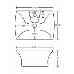 19.5-in. W Bathroom Vessel Sink Set_AI-14924