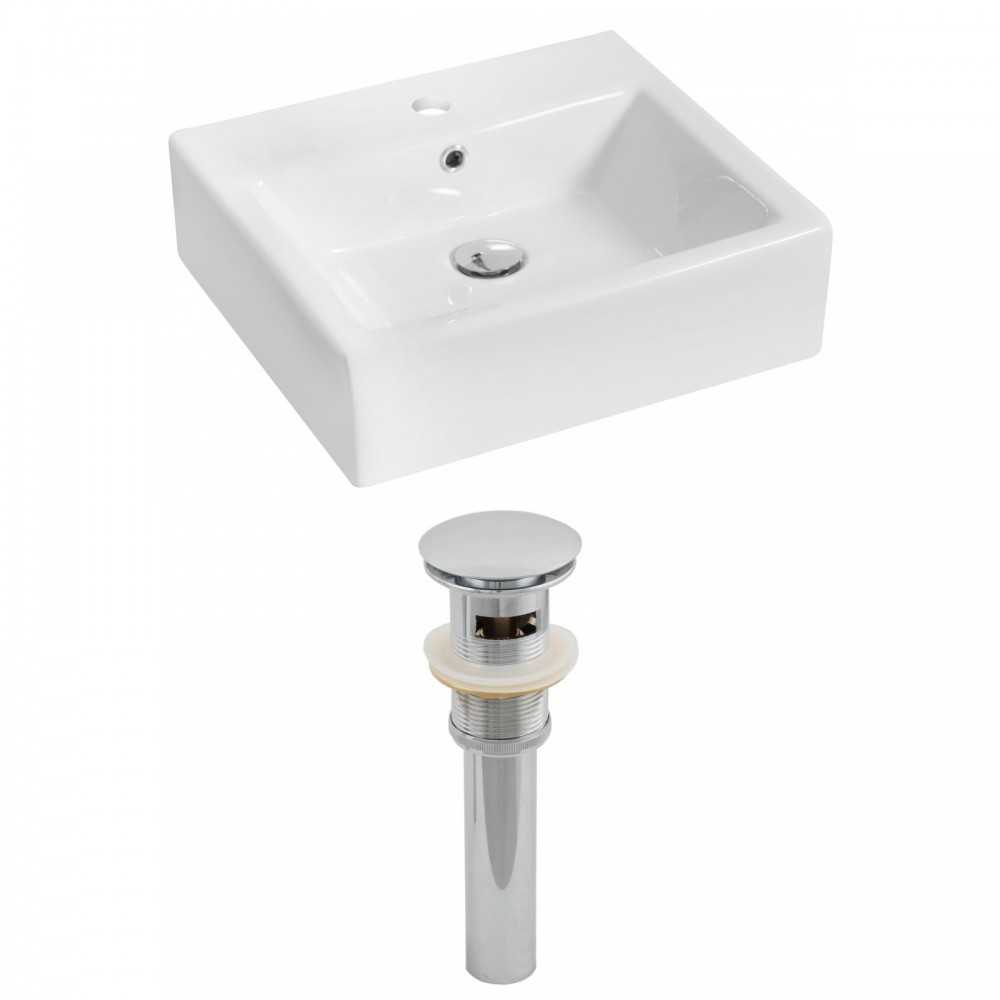 21-in. W Bathroom Vessel Sink Set_AI-14788