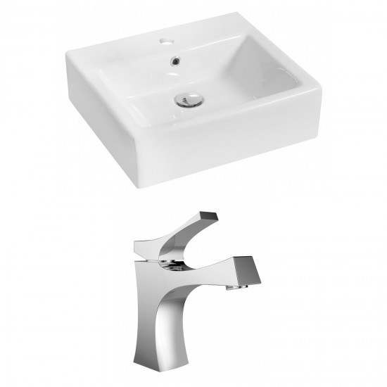 21-in. W Bathroom Vessel Sink Set_AI-14930