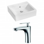 21-in. W Bathroom Vessel Sink Set_AI-14932