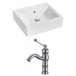 21-in. W Bathroom Vessel Sink Set_AI-14936