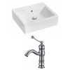 21-in. W Bathroom Vessel Sink Set_AI-14936