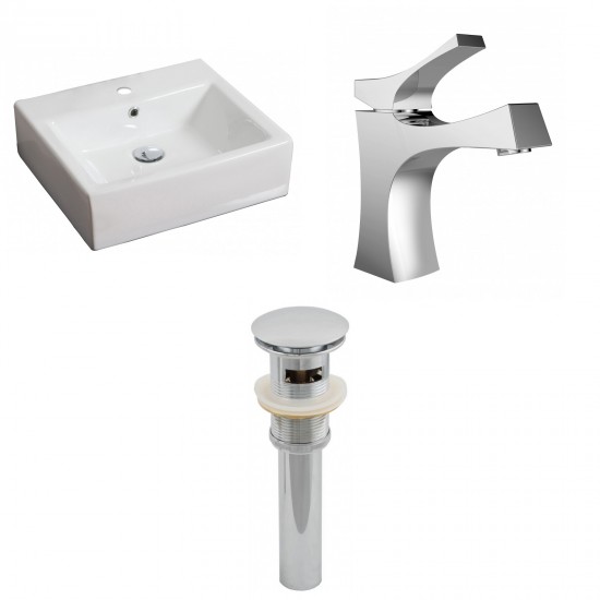 21-in. W Bathroom Vessel Sink Set_AI-15379