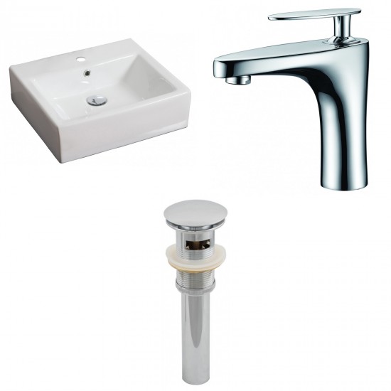 21-in. W Bathroom Vessel Sink Set_AI-15381