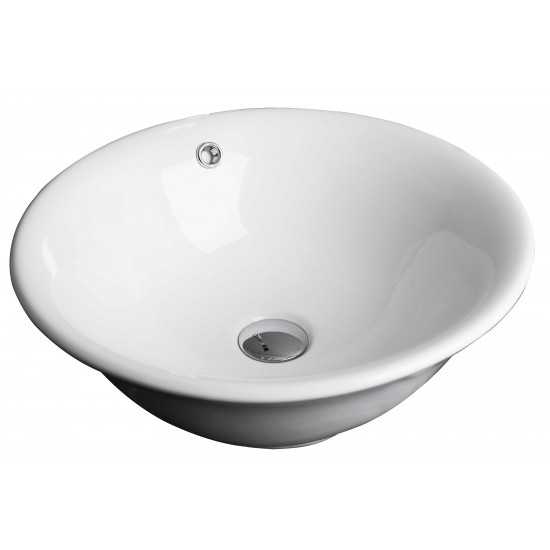 17-in. W Bathroom Vessel Sink Set_AI-14789