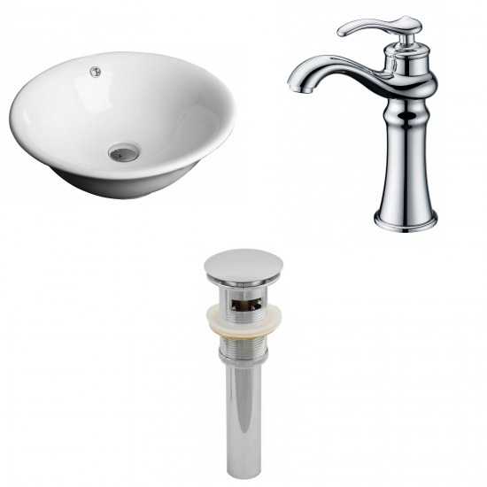 17-in. W Bathroom Vessel Sink Set_AI-15385