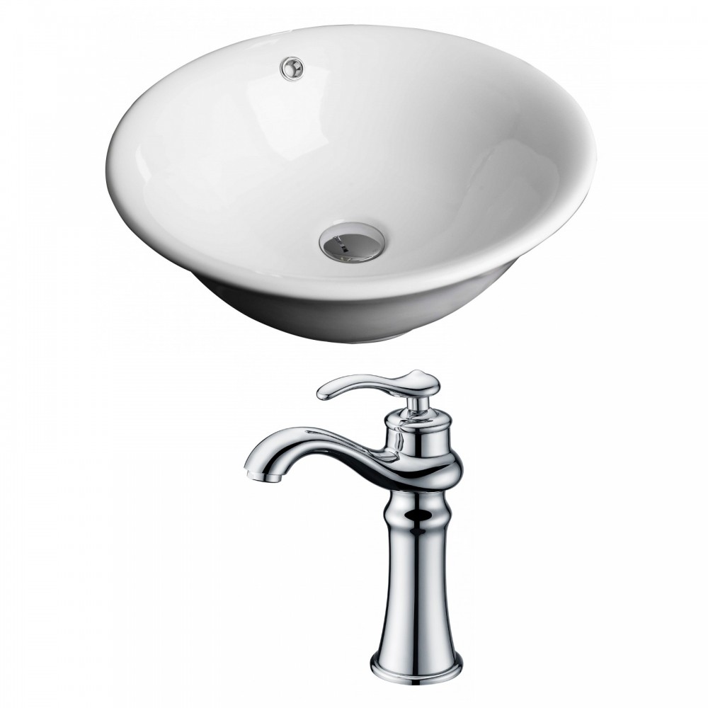 17-in. W Bathroom Vessel Sink Set_AI-14937