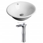 17-in. W Bathroom Vessel Sink Set_AI-17807