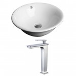 17-in. W Bathroom Vessel Sink Set_AI-17808