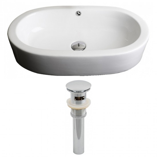 25.25-in. W Bathroom Vessel Sink Set_AI-14790