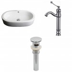25.25-in. W Bathroom Vessel Sink Set_AI-15388