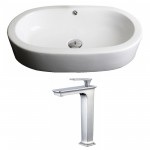 25.25-in. W Bathroom Vessel Sink Set_AI-17810