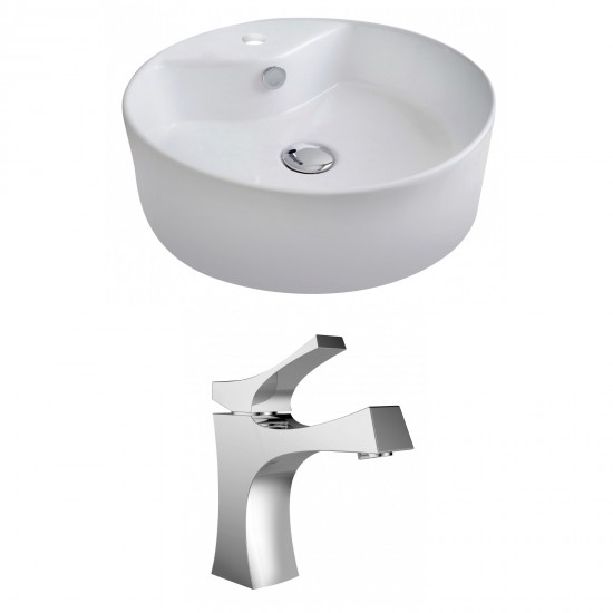 18.25-in. W Bathroom Vessel Sink Set_AI-14943