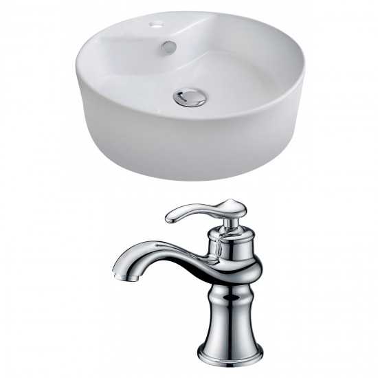 18.25-in. W Bathroom Vessel Sink Set_AI-14944