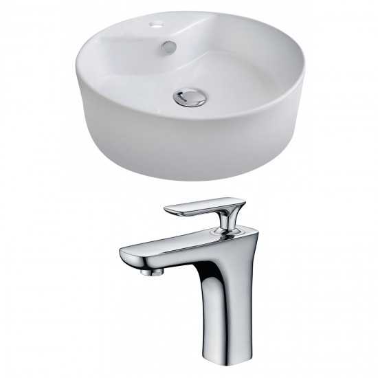 18.25-in. W Bathroom Vessel Sink Set_AI-14946