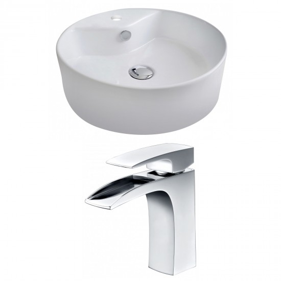 18.25-in. W Bathroom Vessel Sink Set_AI-14947