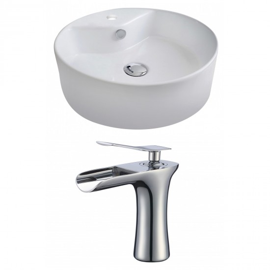 18.25-in. W Bathroom Vessel Sink Set_AI-17811