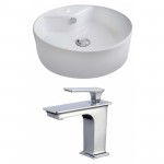 18.25-in. W Bathroom Vessel Sink Set_AI-17812