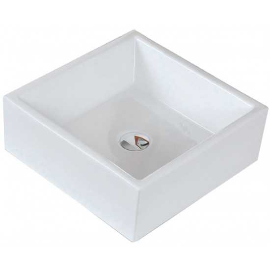 14.75-in. W Bathroom Vessel Sink Set_AI-15395