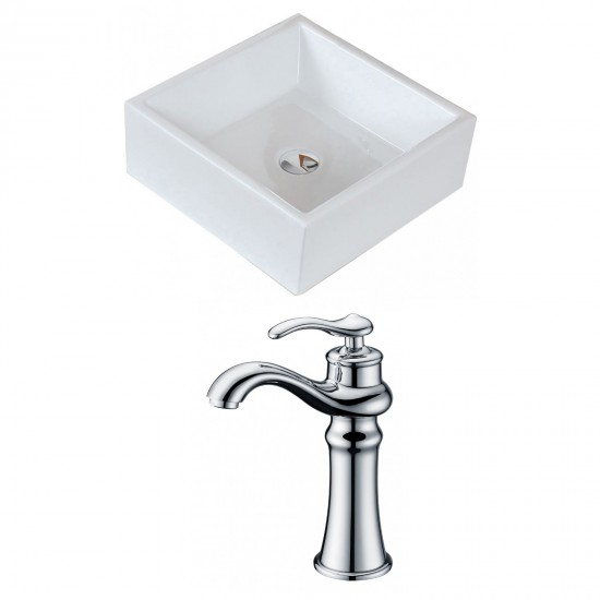 14.75-in. W Bathroom Vessel Sink Set_AI-14950