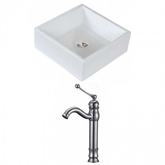 14.75-in. W Bathroom Vessel Sink Set_AI-14952