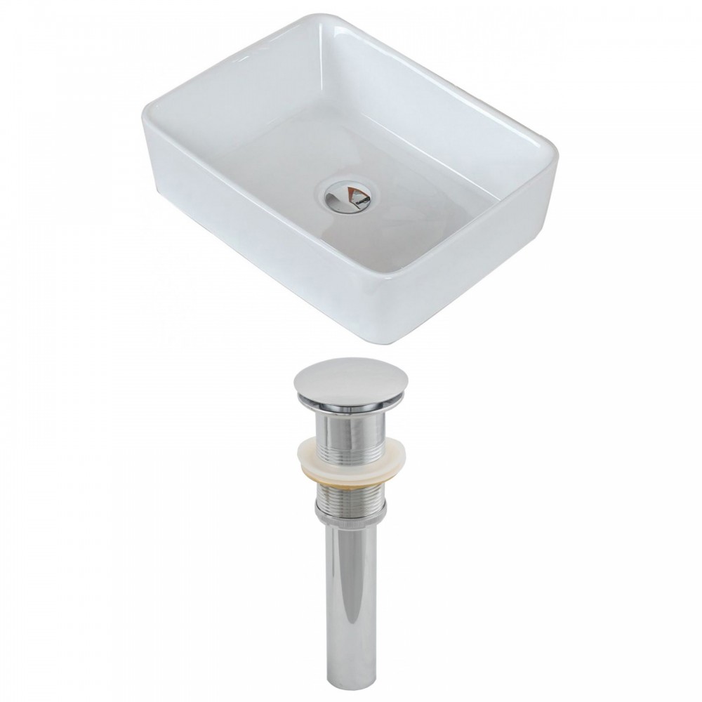 18.75-in. W Bathroom Vessel Sink Set_AI-14793